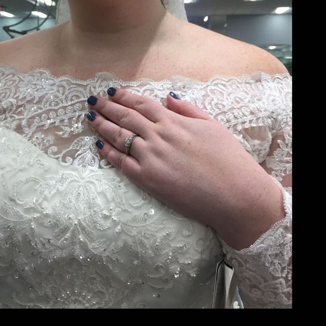 Who else loves lace?  Show off your lace dresses and/or veils! 4