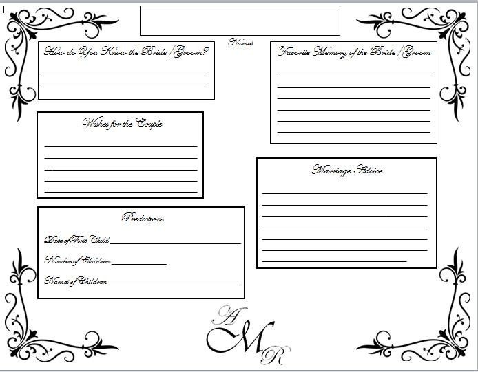 DIY Guestbook