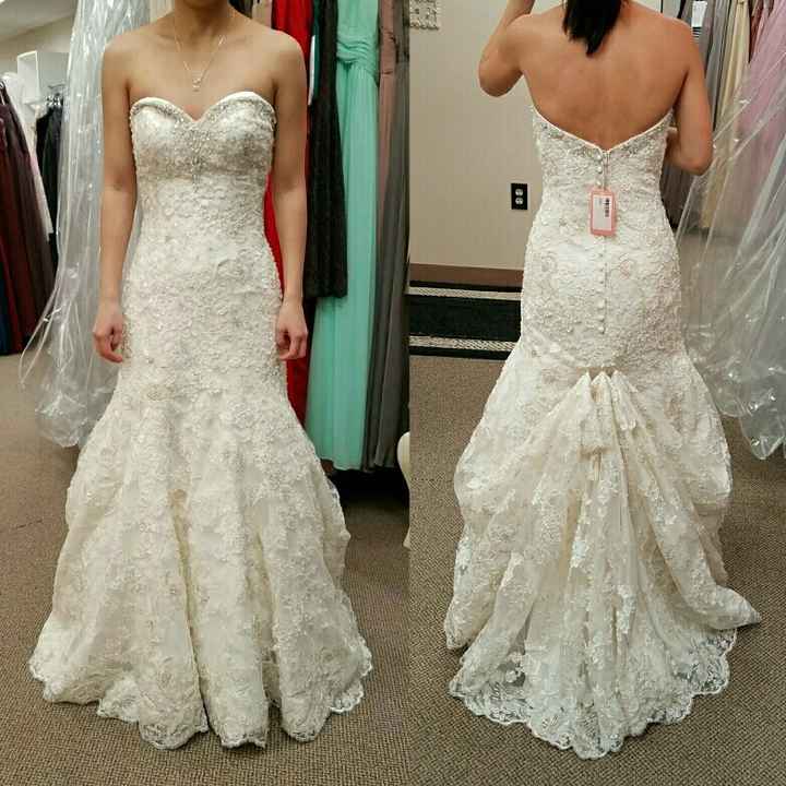UPDATE NEED NEW OPINIONS: Is my dress sitting too low?