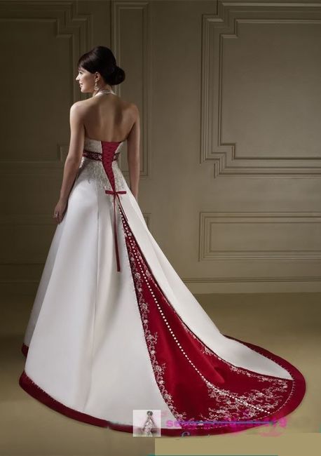 wedding dress color
