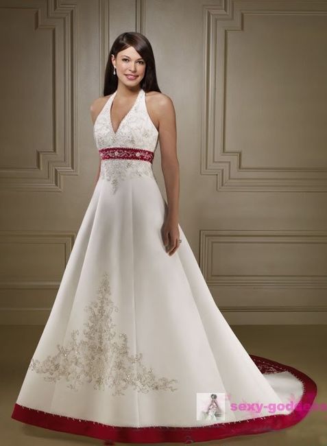 wedding dress color