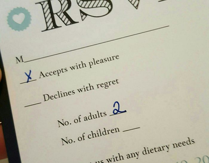 RSVP - So sad its funny