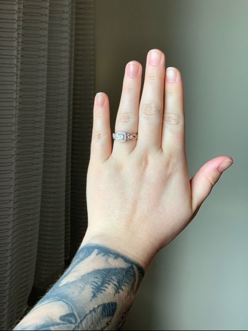 Natural nails ring pictures 8