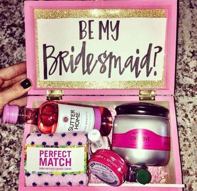 How did you ask MOH&bridesmaids?