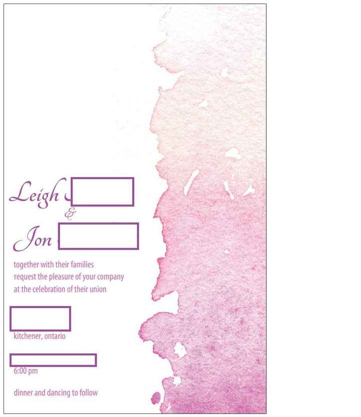 Opinion please!  Trying to order envelopes and i'm not sure what looks best.