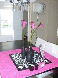 Black and Pink Wedding Ideas Please?