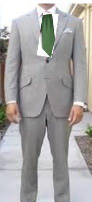 Look Book for Groom - Grey & Pink?  Grey & Green?