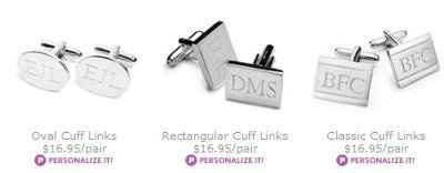 Personalized Cuff Links?