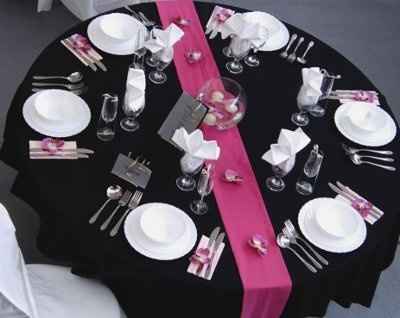 Black and Pink Wedding Ideas Please?