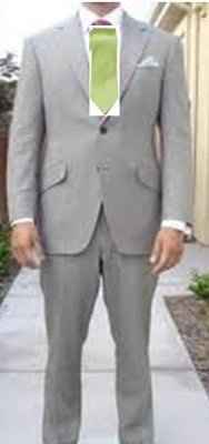 Look Book for Groom - Grey & Pink?  Grey & Green?