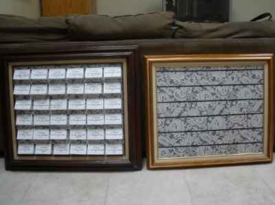 DIY Seating Card Boards (pics)