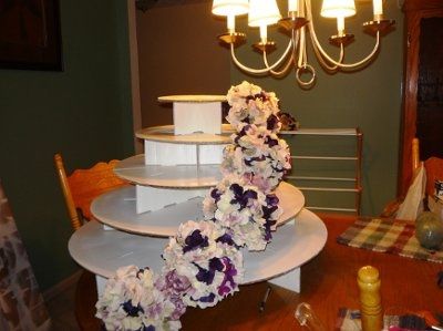shower, MU trial, shoes and cupcake tower pics