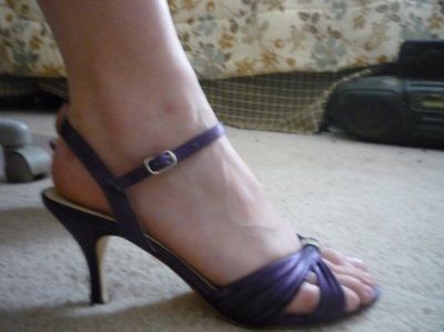 Purple Wedding Shoes!
