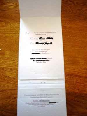 I want to see all DIY or non DIY invites you guys have!! Picture!