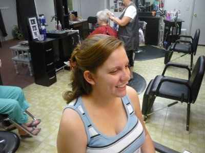 Anyone wearing/wore their hair down??