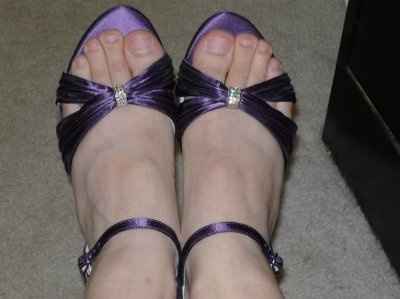 Purple Wedding Shoes!