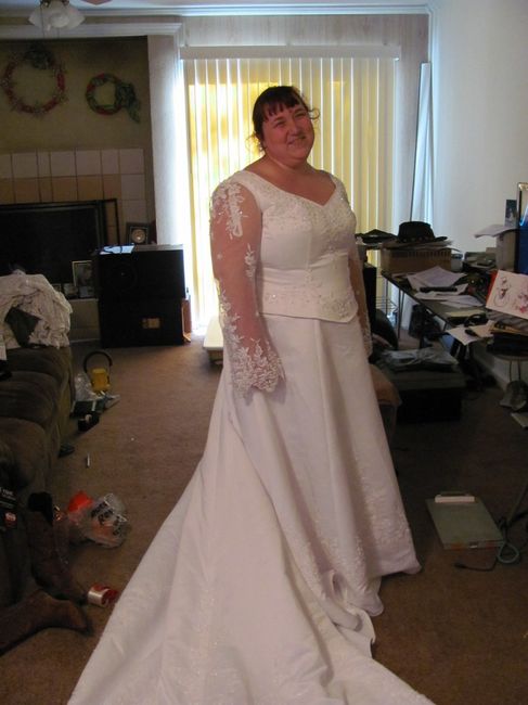 Show us your wedding dress