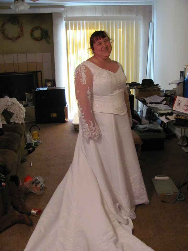 Show us your wedding dress