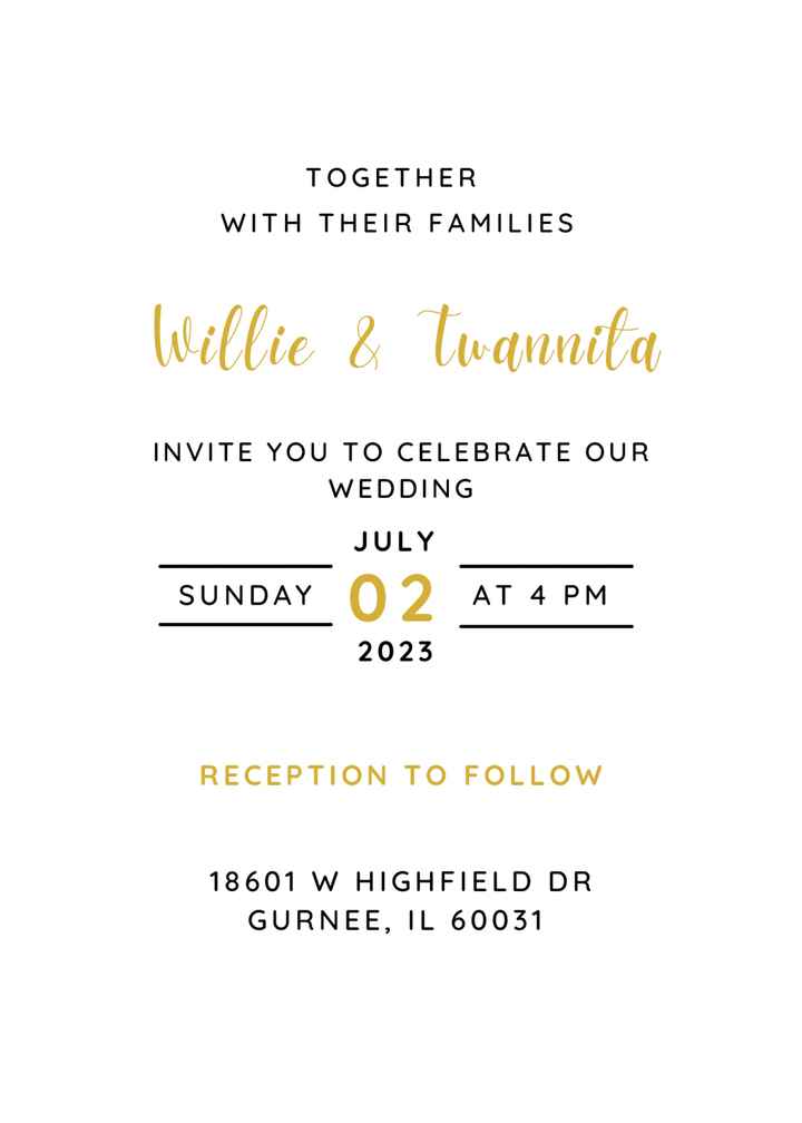 Couples getting married on July 2, 2023 - 1