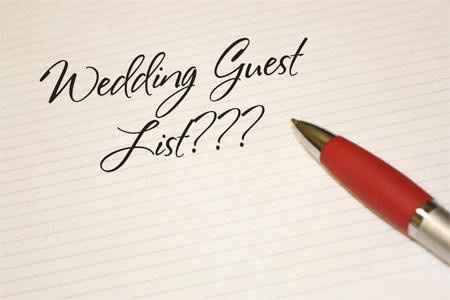 Guest list: Anyone doing an A & B list?