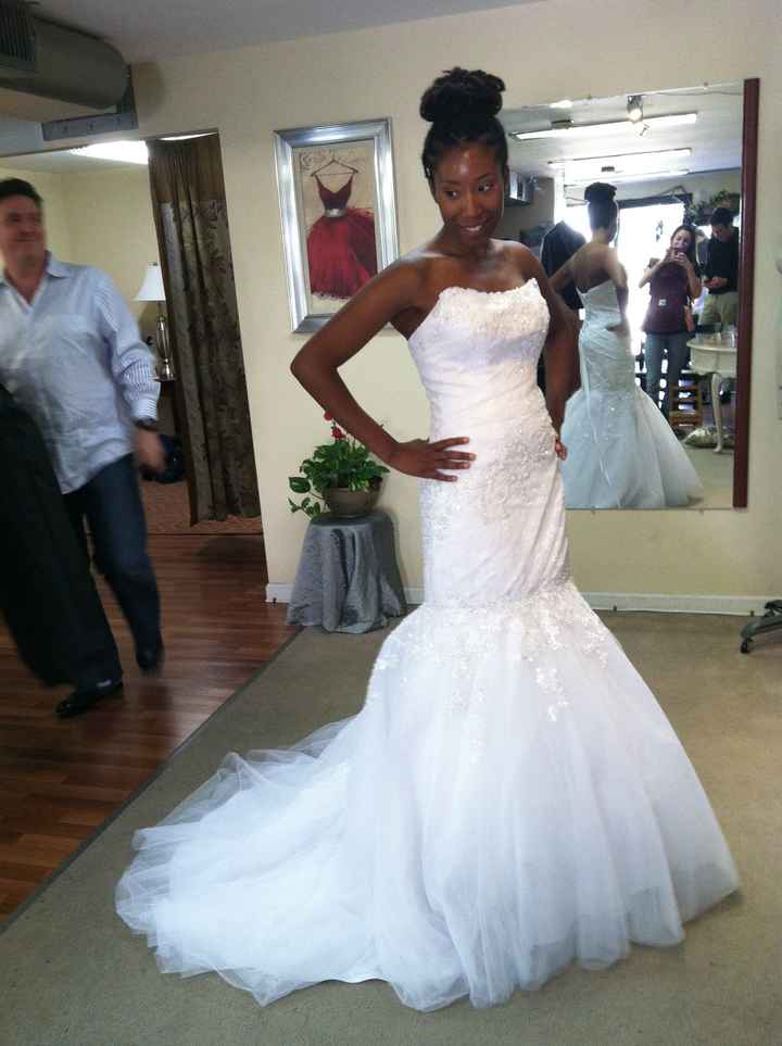 1st official dress fitting! (Pics Inside)