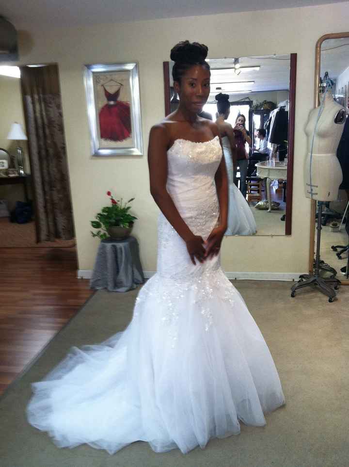 1st official dress fitting! (Pics Inside)