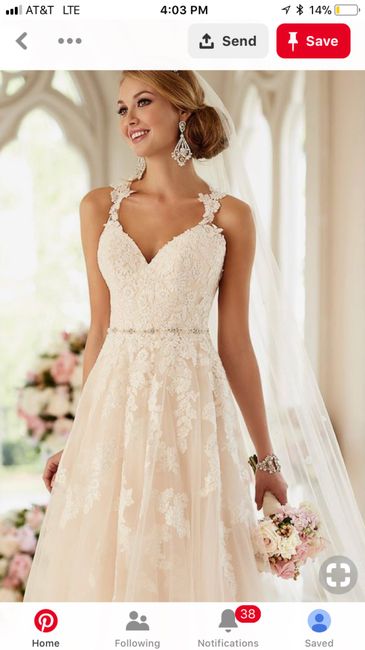 Adding straps to strapless dress - 4