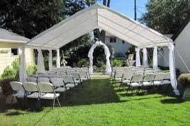 Lawn wedding