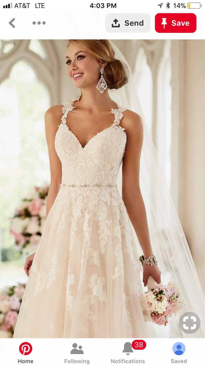 Adding straps to strapless dress - 4