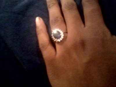 How did he propose & Show off dem raaangs!