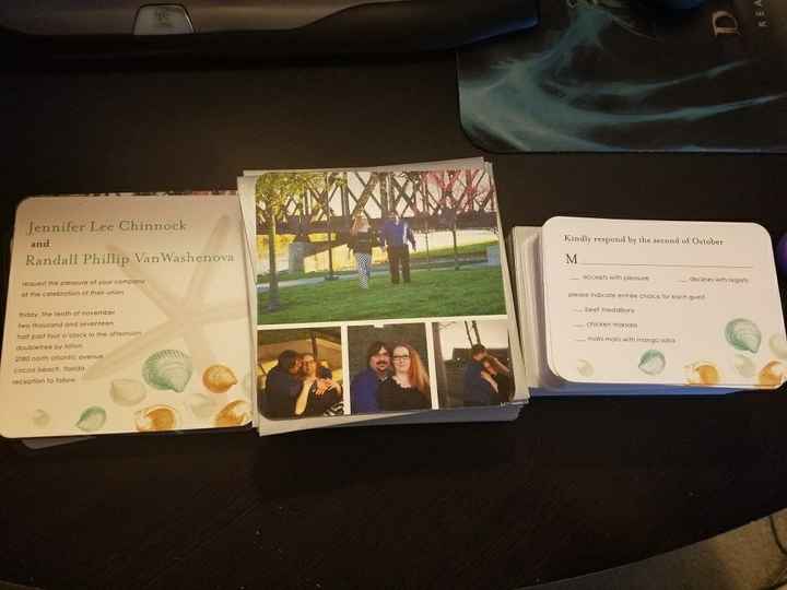 Invites are out! Pic   let me see yours