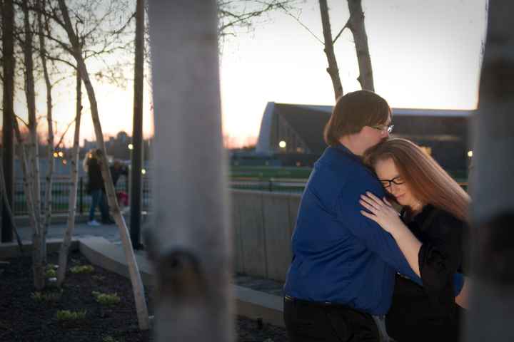 Share your engagement photos . I'm super happy with mine