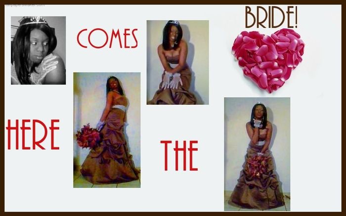 Finished a few pages of my DIY wedding book...pics