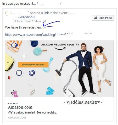 So I came across this on my FB page today....Some people....