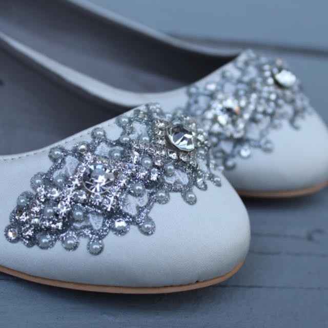 Wedding shoes that are not high heels