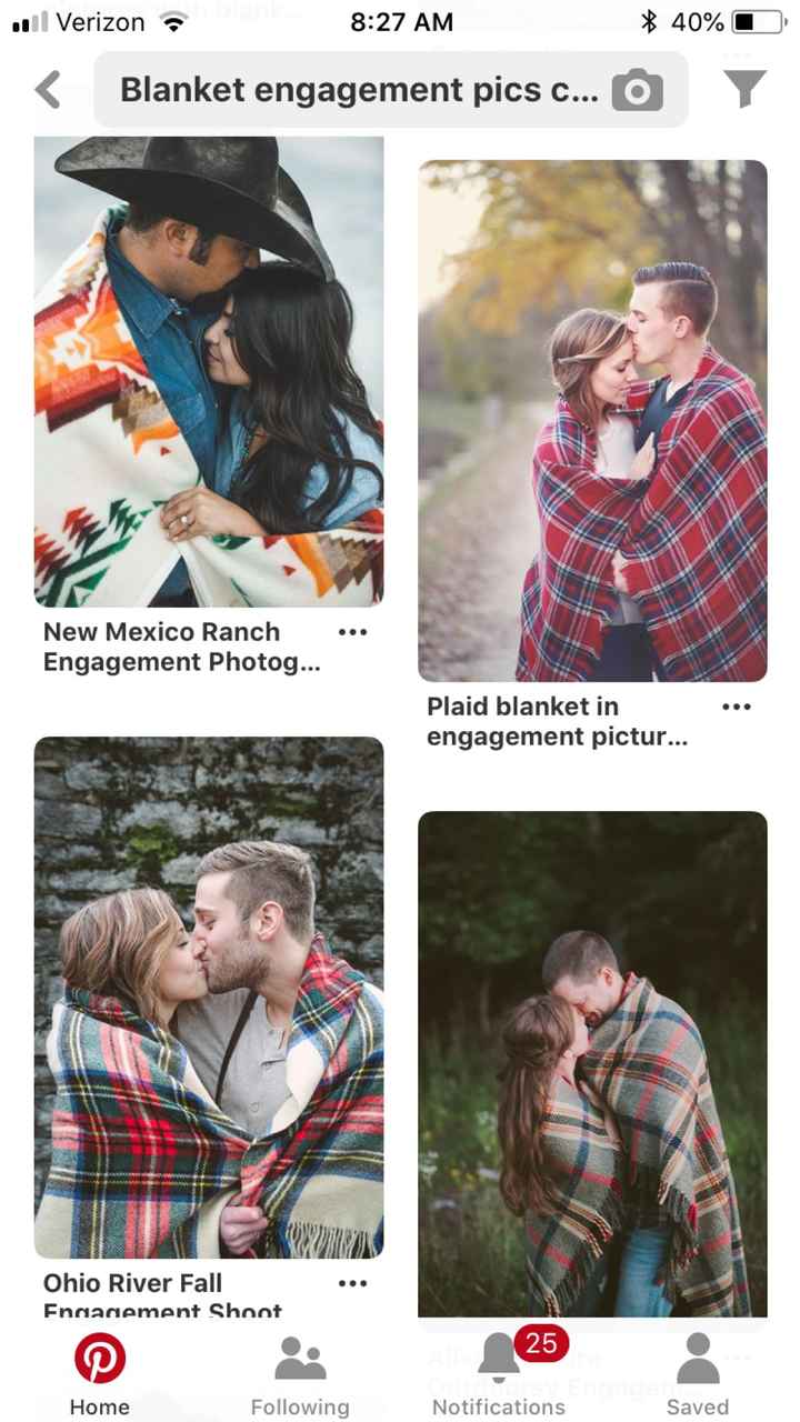 Engagement Pictures - Blanket Trend - 1