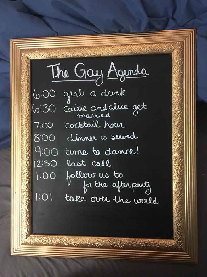 Show/tell me your nontraditional wedding ideas!