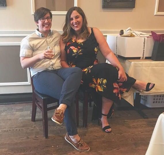 Bridal shower dress