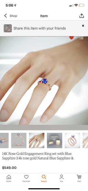 i think i just picked my engagement ring! 4
