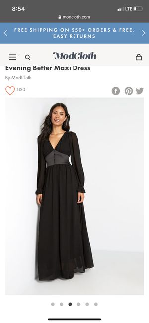 Be honest: is this too edgy for a wedding guest dress? - 1