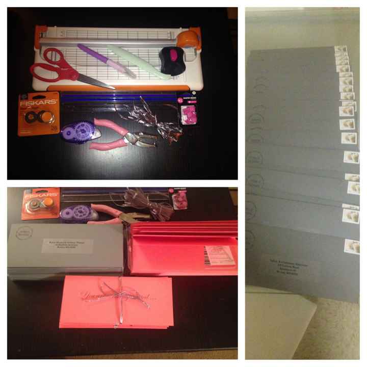My Boarding Pass Invitations! **Pics**
