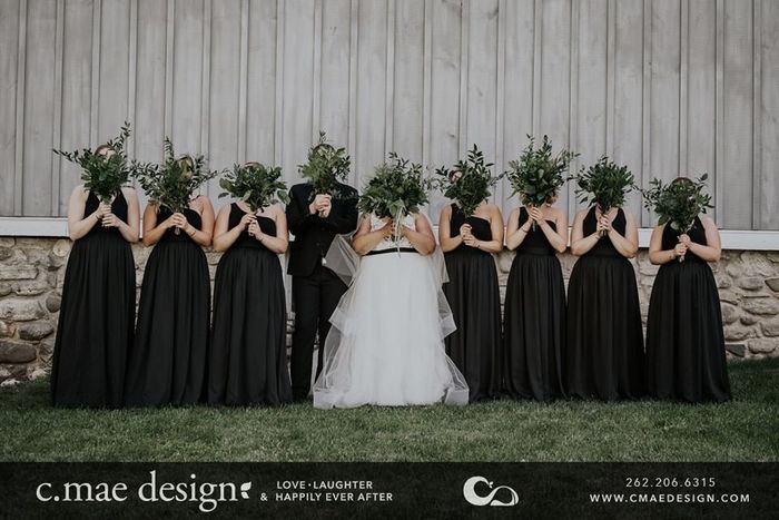 Post your large wedding party pictures! 11