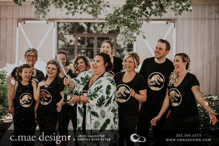 Post your large wedding party pictures! 12