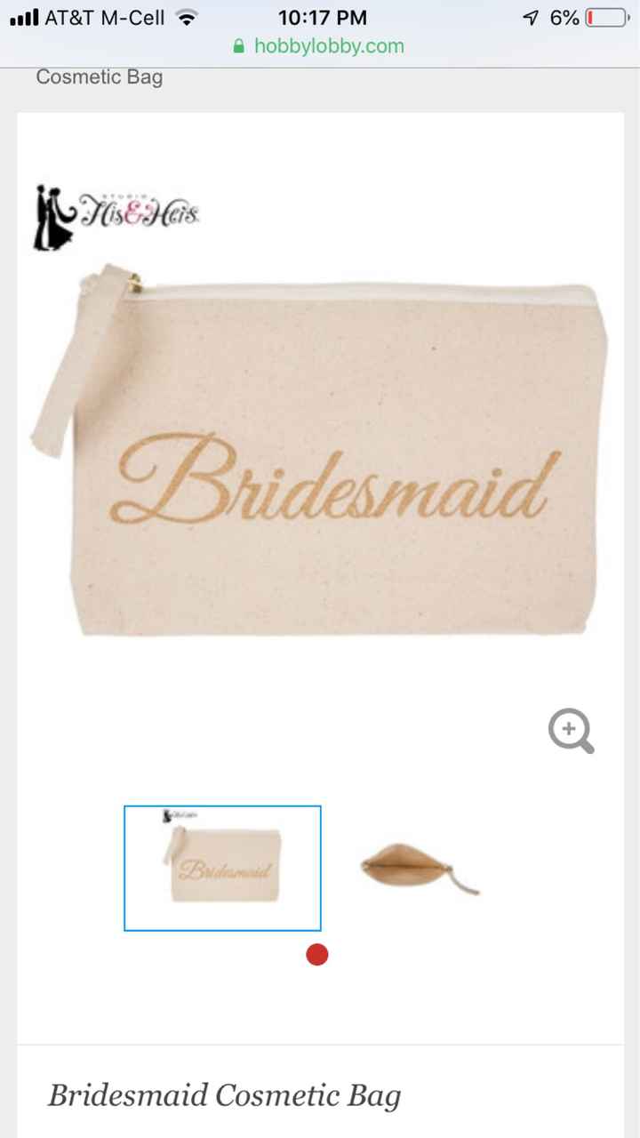 Bridesmaid Goodies ideas - 1