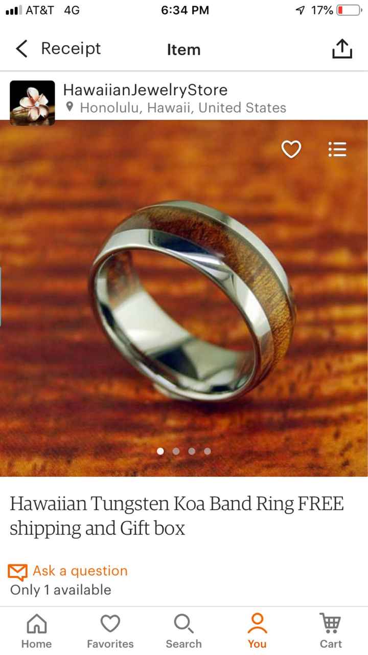 Ordered Fh’s ring - 1