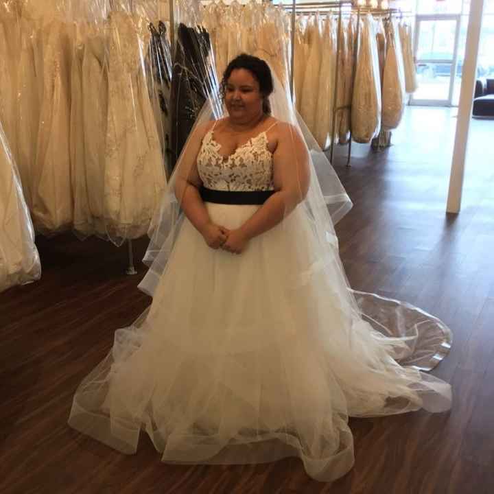 Let's see your wedding dresses.