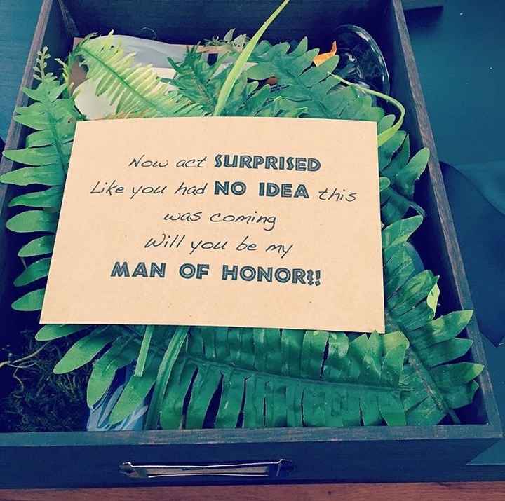 Creative Ways to ask Someone to be a Bridesmaid or Groomsmen