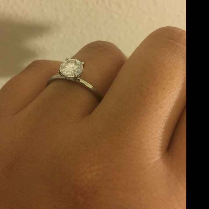 Good reputable places to go through to get a mossianite engagement ring?! - 1