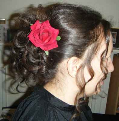 Pics! Hair trial and dress fitting