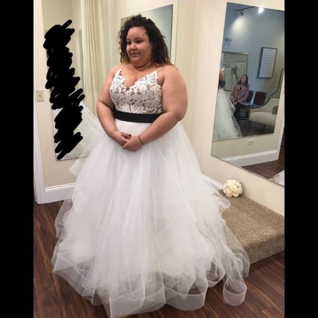 Plus size bride